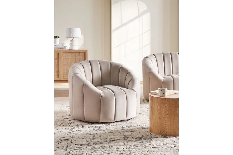 Fåtölj Malung - Beige - Möbler - Vardagsrum - Fåtöljer - Fåtölj utan armstöd