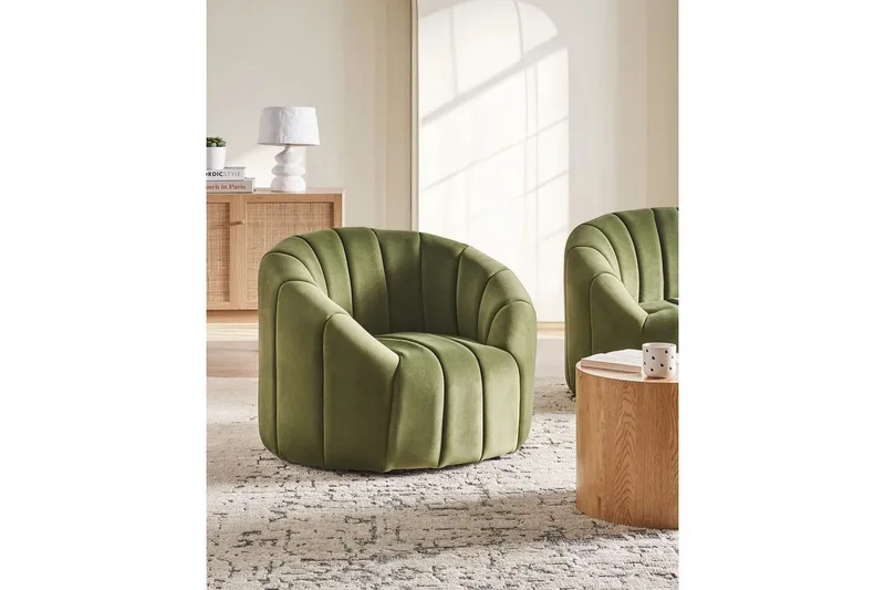 Fåtölj Malung - Grön - Möbler - Vardagsrum - Fåtöljer - Fåtölj utan armstöd