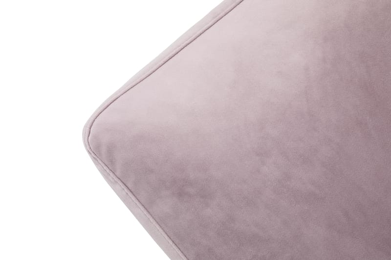 Andrew Fåtölj med Fotpall Sammet - Lila/Mässing - Möbler - Vardagsrum - Fåtöljer - Sammetsfåtölj