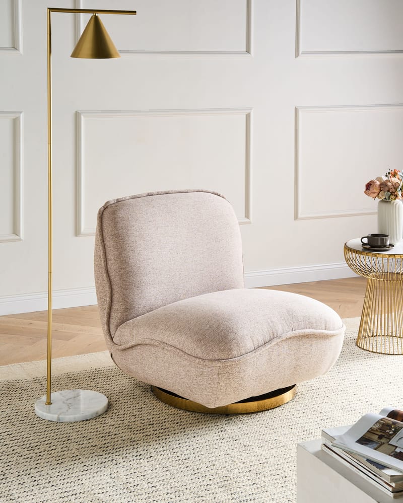 Fåtölj Muren - Beige - Möbler - Vardagsrum - Fåtöljer - Fåtölj utan armstöd