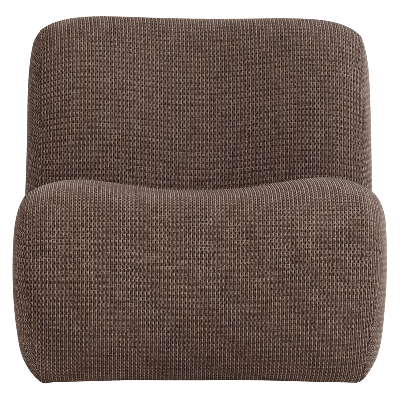 Fåtölj Nomu, Brun Melange