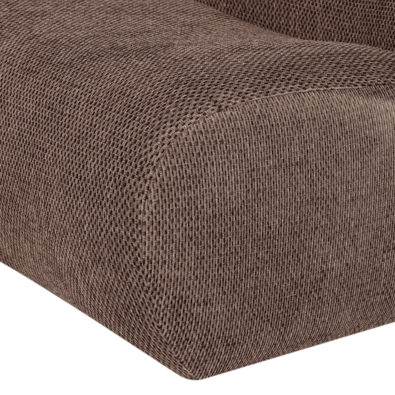 Fåtölj Nomu - Brun Melange - Möbler - Vardagsrum - Fåtöljer - Fåtölj utan armstöd