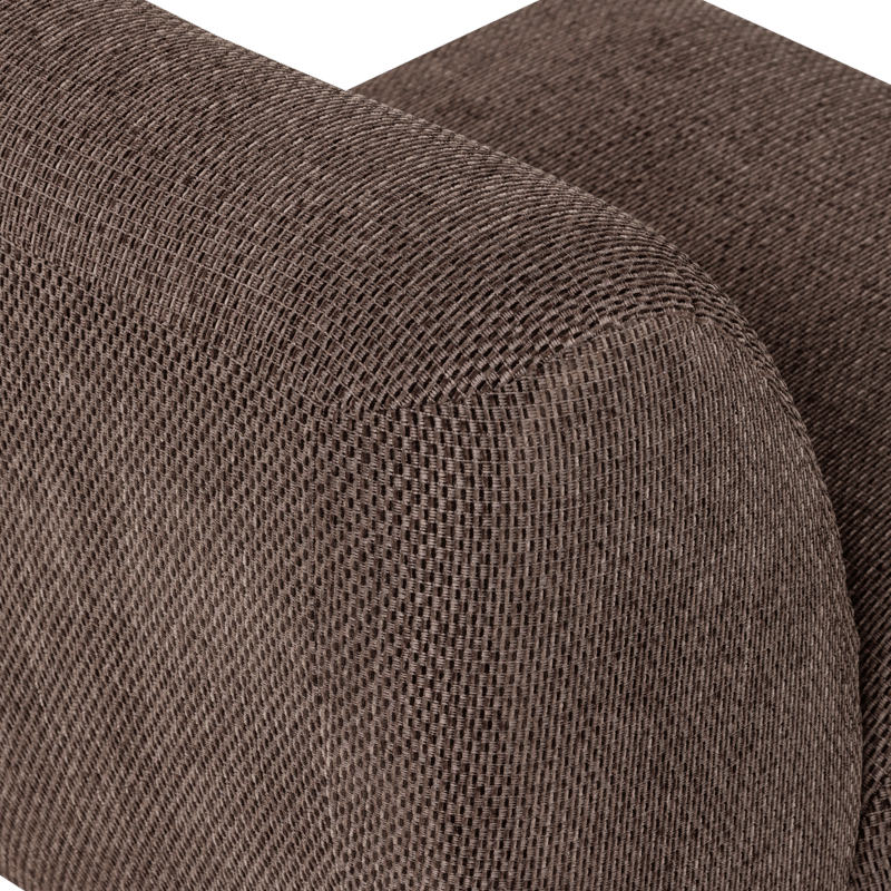 Fåtölj Nomu - Brun Melange - Möbler - Vardagsrum - Fåtöljer - Fåtölj utan armstöd