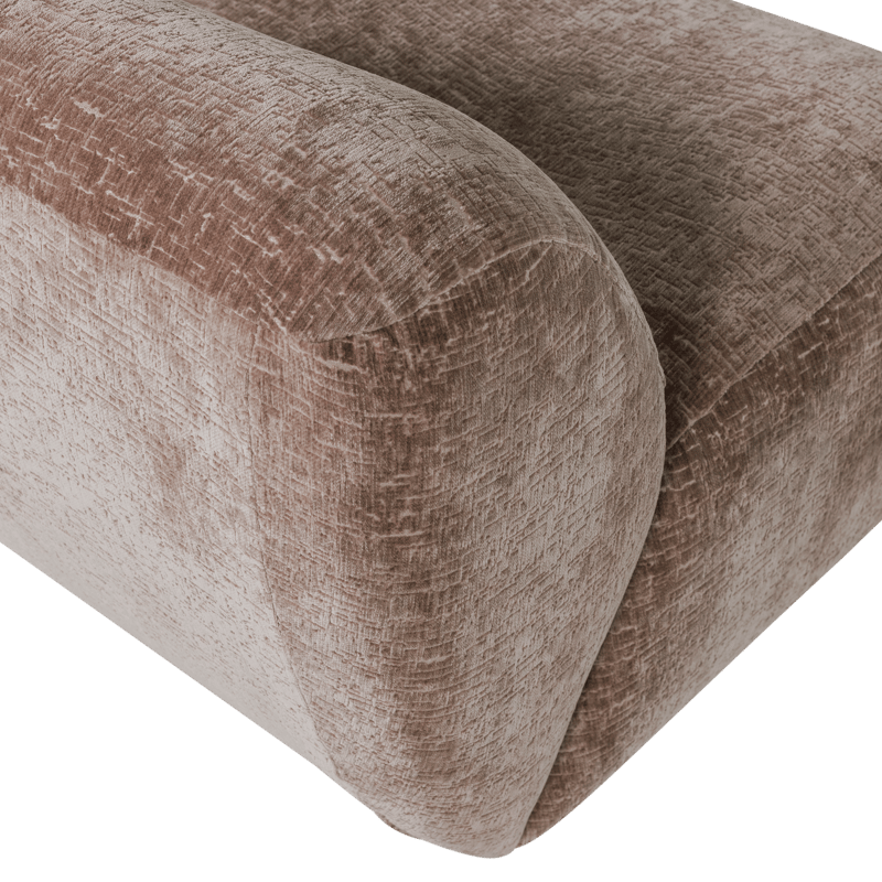 Fåtölj Nomu - Ljusbrun - Möbler - Vardagsrum - Fåtöljer - Fåtölj utan armstöd