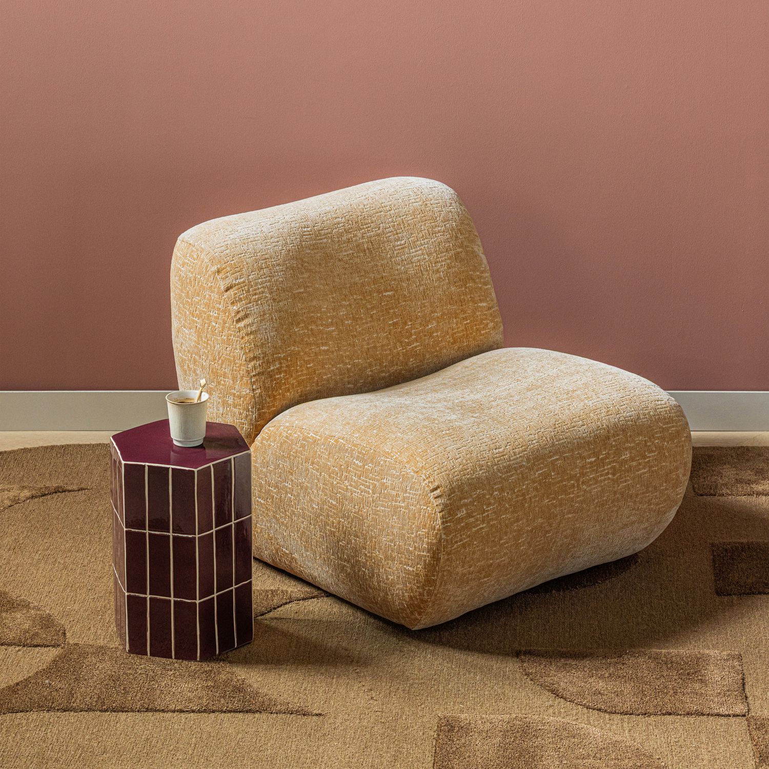 F&aring;t&ouml;lj Nomu - Ljusgul