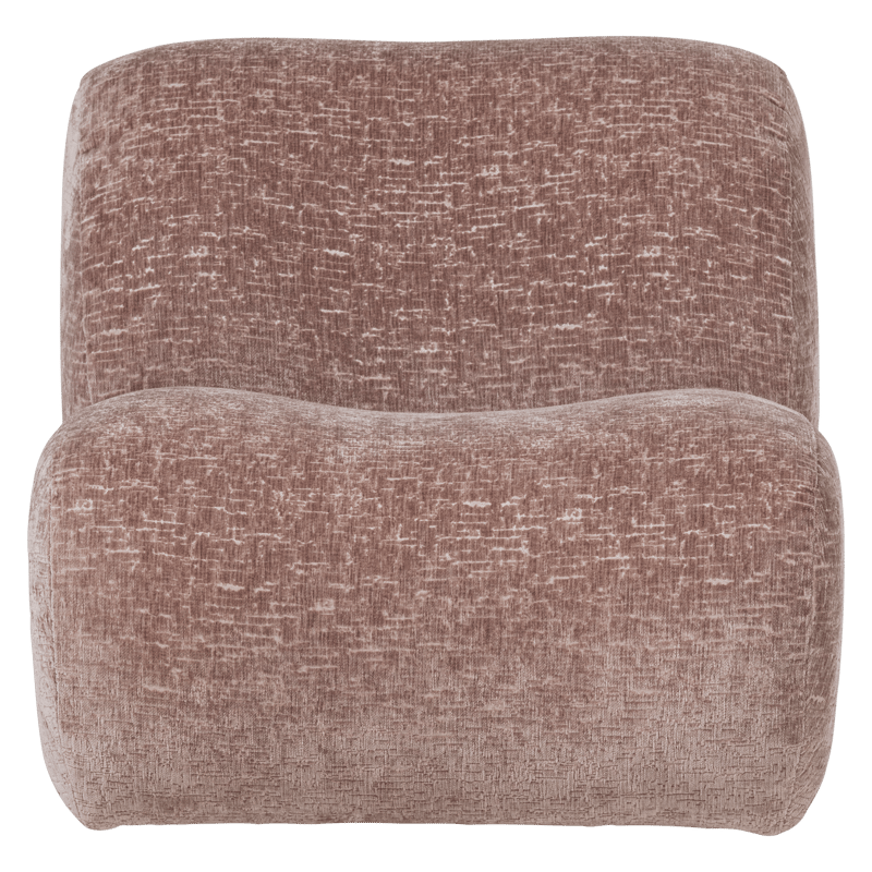 Fåtölj Nomu - Ljusrosa - Möbler - Vardagsrum - Fåtöljer - Fåtölj utan armstöd