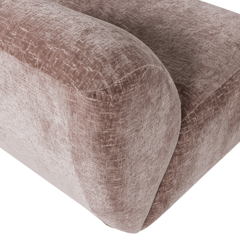 Fåtölj Nomu - Ljusrosa - Möbler - Vardagsrum - Fåtöljer - Fåtölj utan armstöd