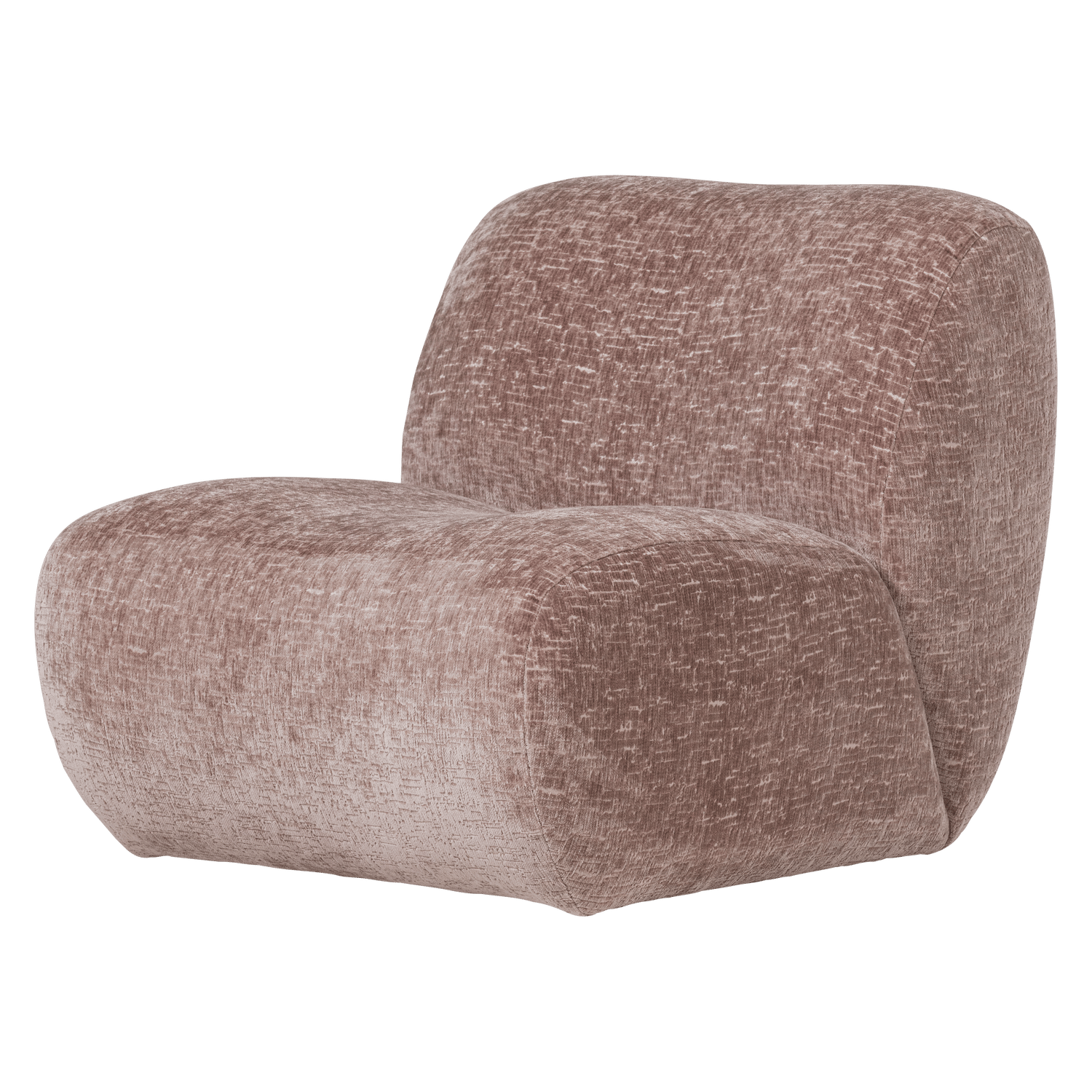 fåtölj nomu - ljusrosa