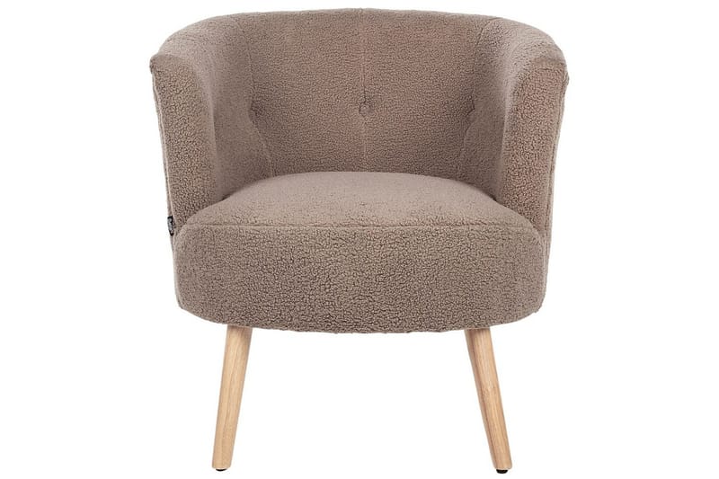 Fåtölj Odenzen Brunt/ljust trä - Brunt/ljust trä - Möbler - Vardagsrum - Fåtöljer - Fåtölj utan armstöd