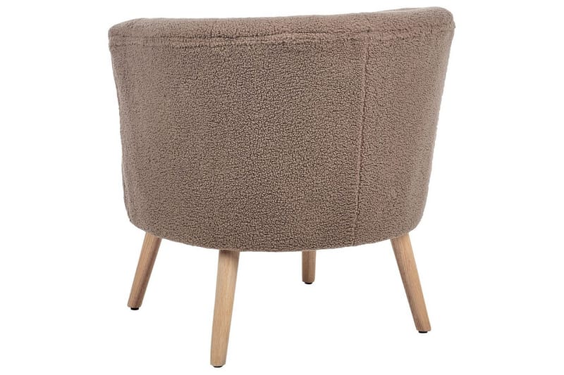 Fåtölj Odenzen Brunt/ljust trä - Brunt/ljust trä - Möbler - Vardagsrum - Fåtöljer - Fåtölj utan armstöd