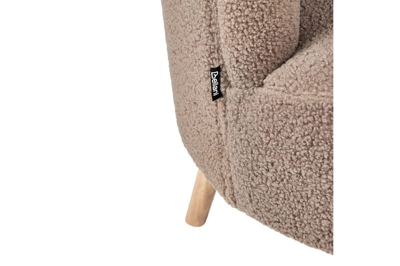 Fåtölj Odenzen Brunt/ljust trä - Brunt/ljust trä - Möbler - Vardagsrum - Fåtöljer - Fåtölj utan armstöd