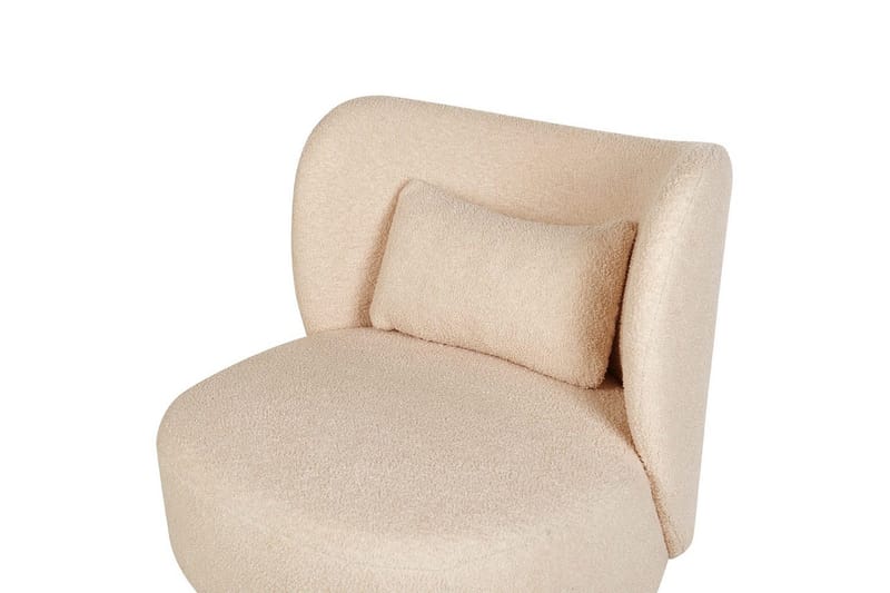 Fåtölj Otsby - Beige, svart - Möbler - Vardagsrum - Fåtöljer - Fåtölj utan armstöd