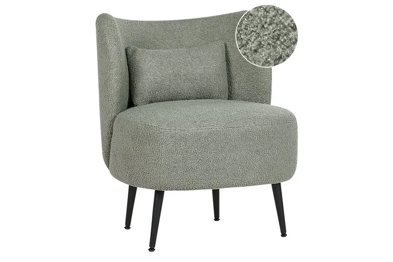 Fåtölj Otsby, Grön, Svart