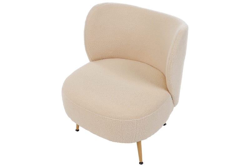 Fåtölj Otsby II Beige/ljust trä - Beige/ljust trä - Möbler - Vardagsrum - Fåtöljer - Fåtölj utan armstöd