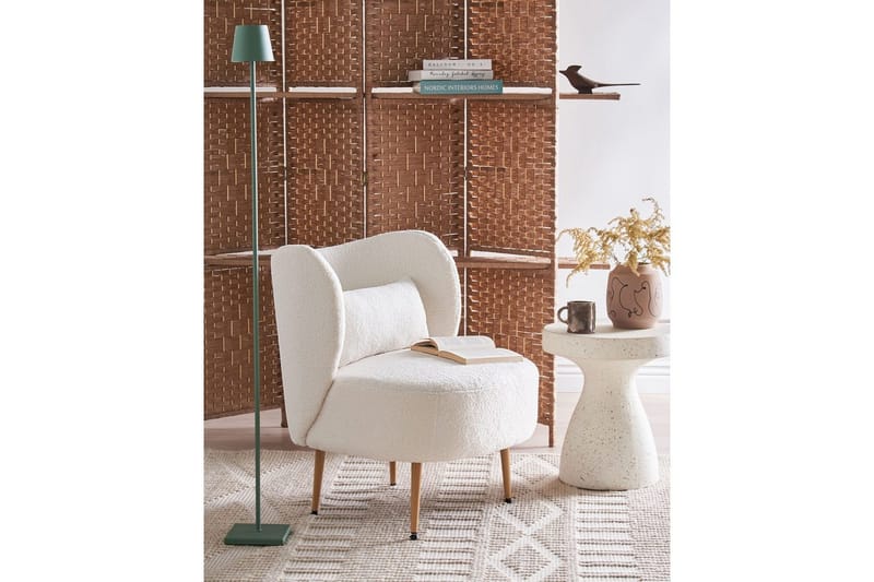 Fåtölj Otsby II Vit/ljust trä - Vit/ljust trä - Möbler - Vardagsrum - Fåtöljer - Fåtölj utan armstöd