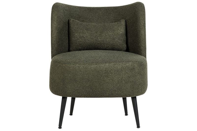 Fåtölj Otsby - Mörkgrön, Svart - Möbler - Vardagsrum - Fåtöljer - Fåtölj utan armstöd