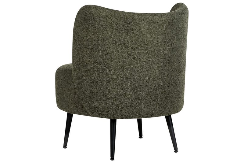 Fåtölj Otsby - Mörkgrön, Svart - Möbler - Vardagsrum - Fåtöljer - Fåtölj utan armstöd