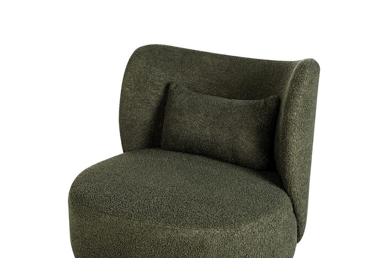 Fåtölj Otsby - Mörkgrön, Svart - Möbler - Vardagsrum - Fåtöljer - Fåtölj utan armstöd