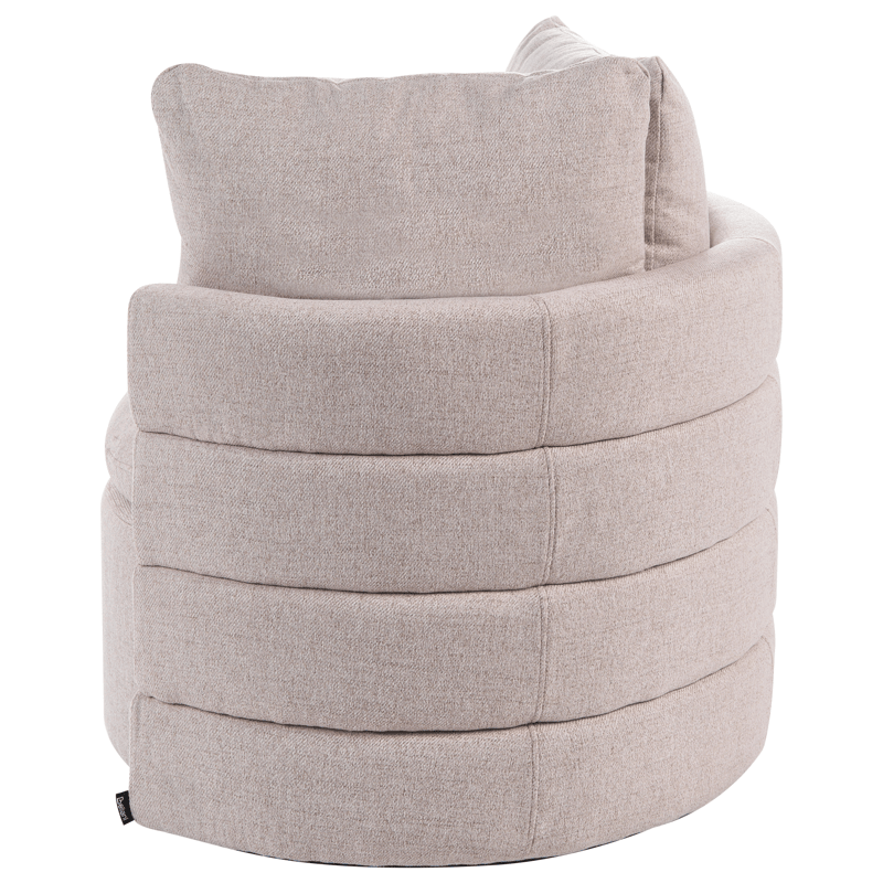 Fåtölj Randers - Beige - Möbler - Vardagsrum - Fåtöljer - Clubfåtöljer