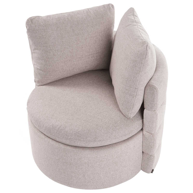 Fåtölj Randers - Beige - Möbler - Vardagsrum - Fåtöljer - Clubfåtöljer