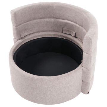 Fåtölj Randers - Beige - Möbler - Vardagsrum - Fåtöljer - Clubfåtöljer