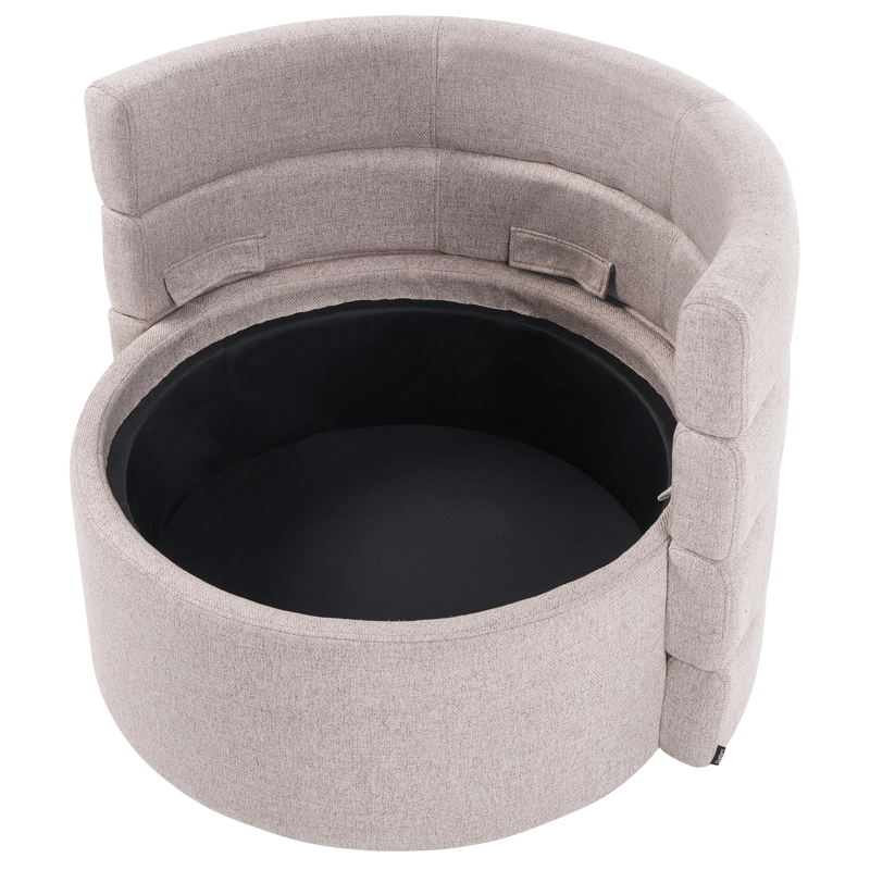 Fåtölj Randers - Beige - Möbler - Vardagsrum - Fåtöljer - Clubfåtöljer