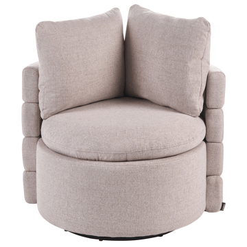 Fåtölj Randers - Beige - Möbler - Vardagsrum - Fåtöljer - Clubfåtöljer