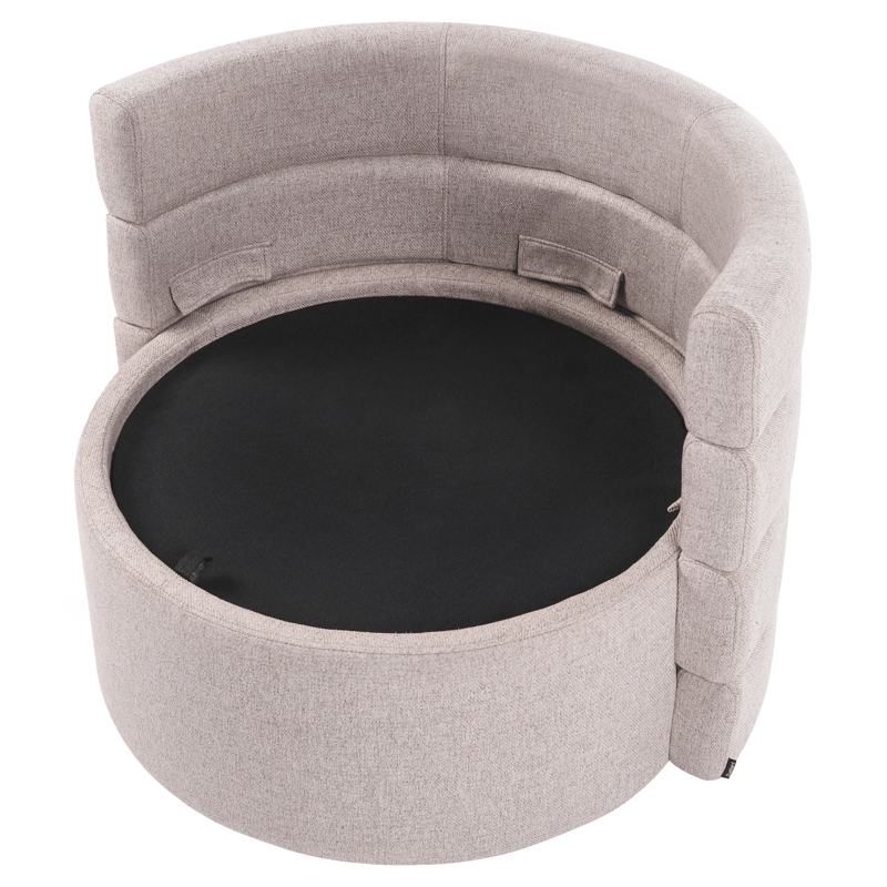 Fåtölj Randers - Beige - Möbler - Vardagsrum - Fåtöljer - Clubfåtöljer