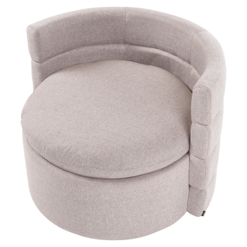 Fåtölj Randers - Beige - Möbler - Vardagsrum - Fåtöljer - Clubfåtöljer