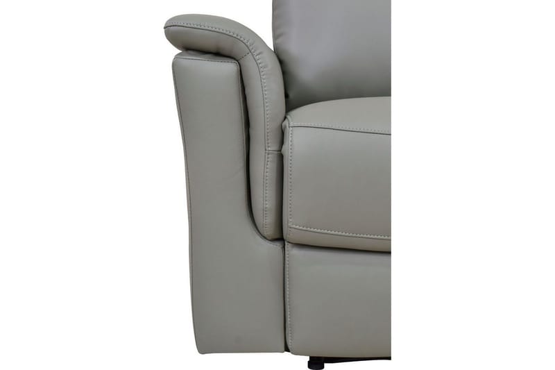 Fåtölj Southbrook Ljusgrå, PU/trä/metall, Elektrisk vilstol - Ljusgrå, PU/trä/metall, Elektrisk vilstol - Möbler - Vardagsrum - Fåtöljer - Biofåtöljer & reclinerfåtöljer