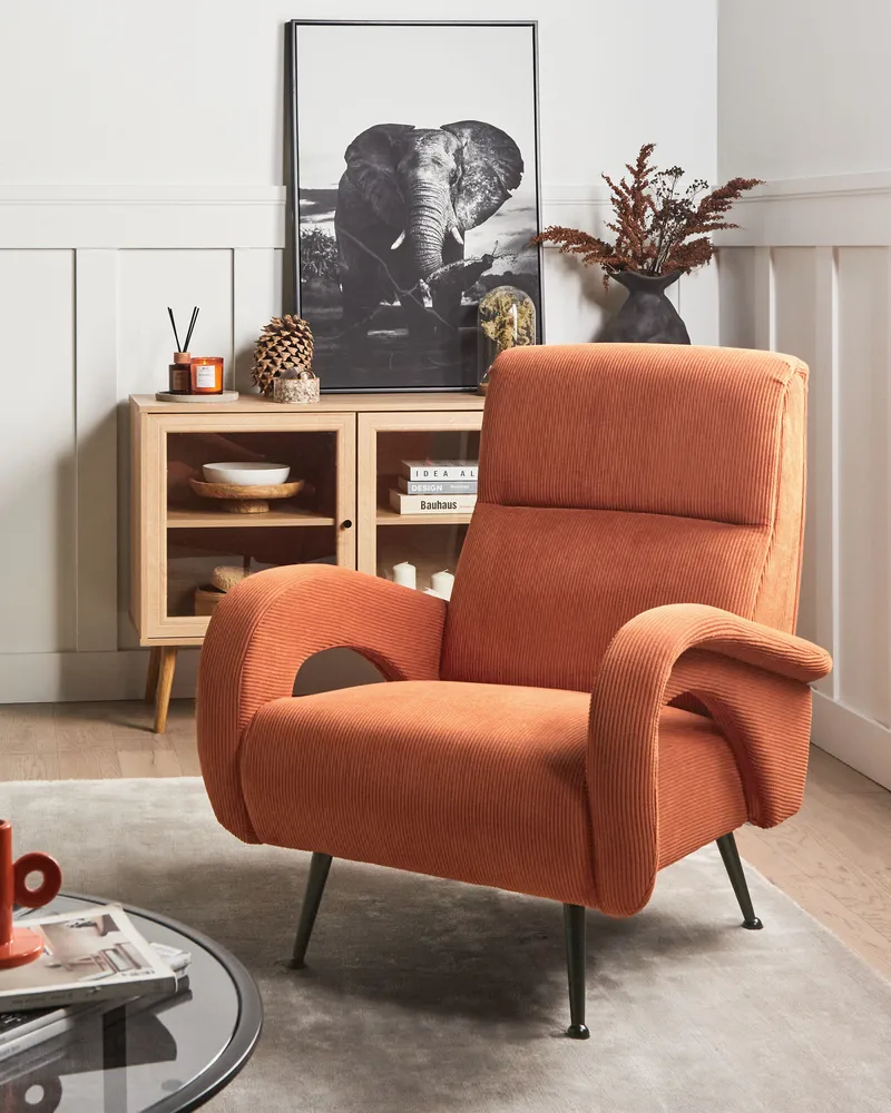 Fåtölj Svalov - Orange - Möbler - Vardagsrum - Fåtöljer