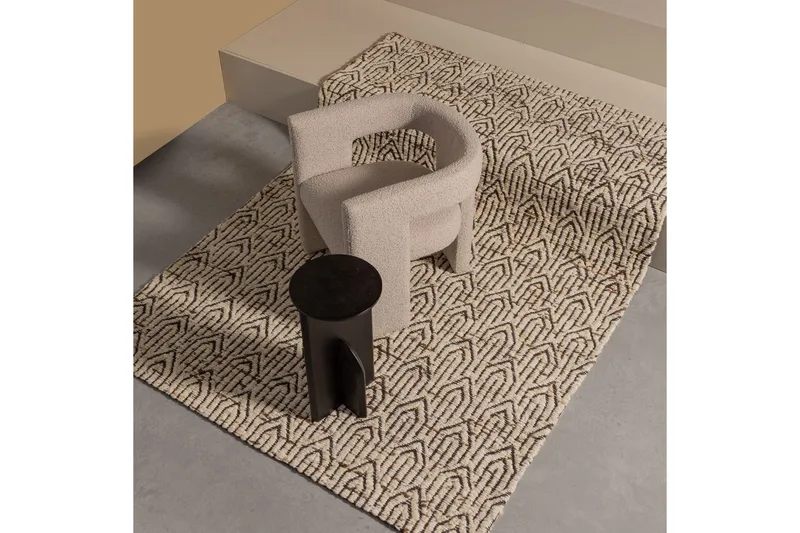 Fåtölj Tiwa - Beige - Möbler - Vardagsrum - Fåtöljer