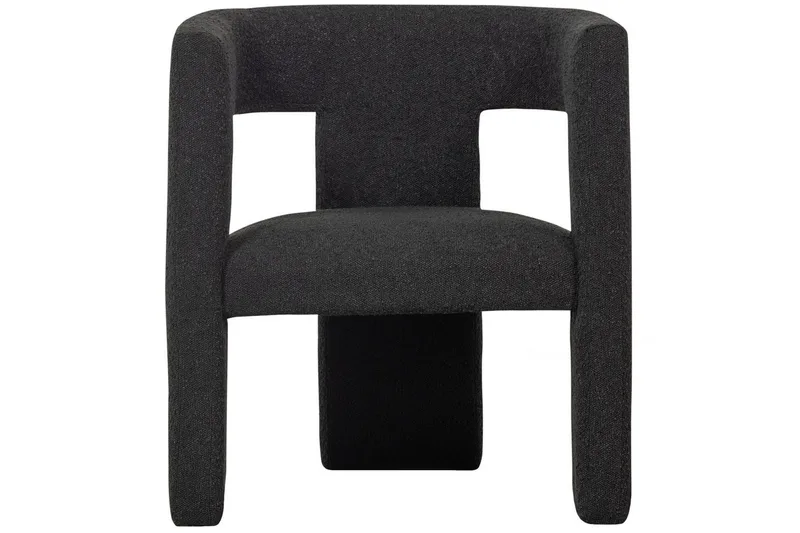 Fåtölj Tiwa - Mörkgrå - Möbler - Vardagsrum - Fåtöljer