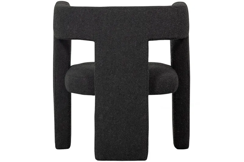 Fåtölj Tiwa - Mörkgrå - Möbler - Vardagsrum - Fåtöljer