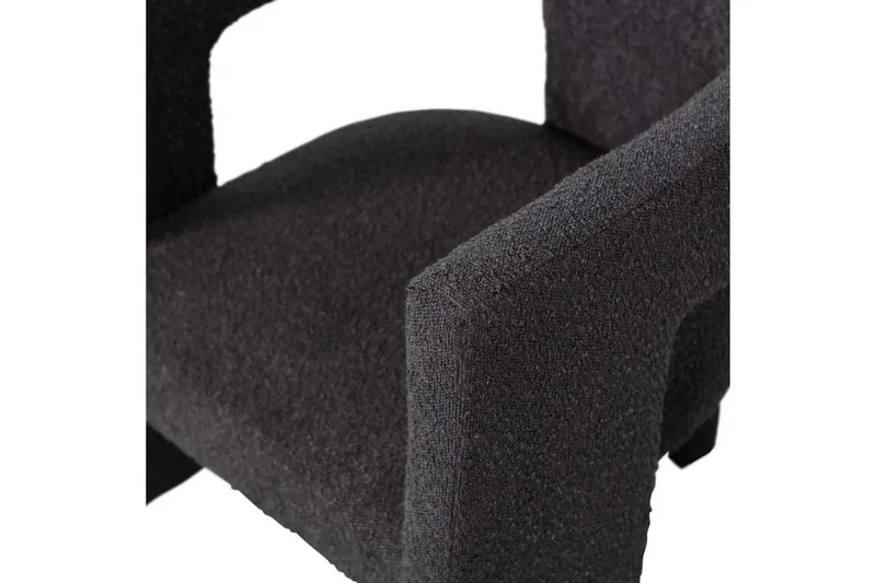 Fåtölj Tiwa - Mörkgrå - Möbler - Vardagsrum - Fåtöljer