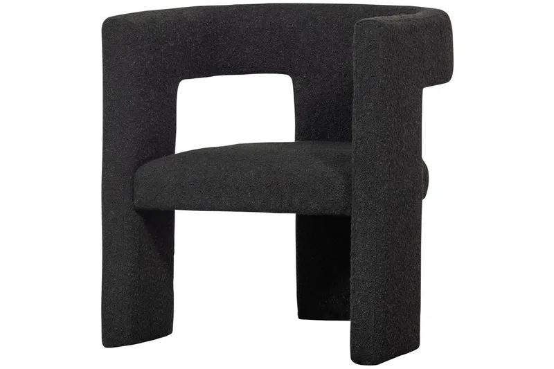 Fåtölj Tiwa, Mörkgrå