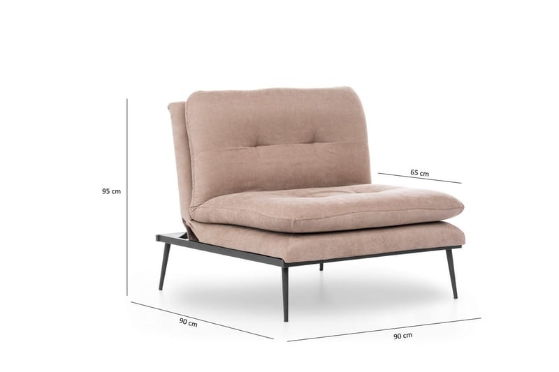 Bramelia Fåtölj - Brun - Möbler - Vardagsrum - Fåtöljer - Fåtölj utan armstöd