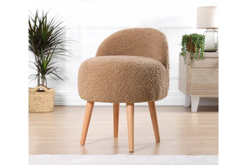 Brookings Fåtölj 48 cm - Brun - Möbler - Vardagsrum - Fåtöljer - Fåtölj utan armstöd