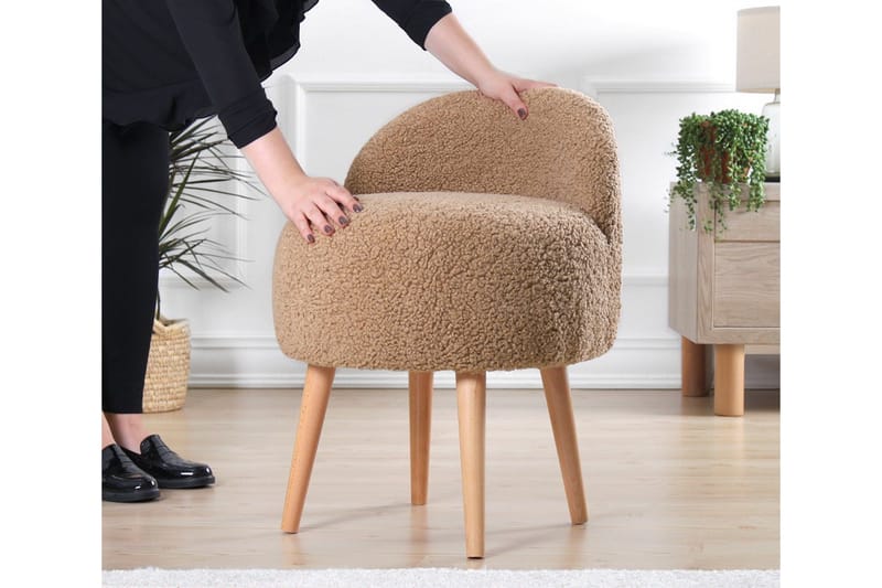 Brookings Fåtölj 48 cm - Brun - Möbler - Vardagsrum - Fåtöljer - Fåtölj utan armstöd