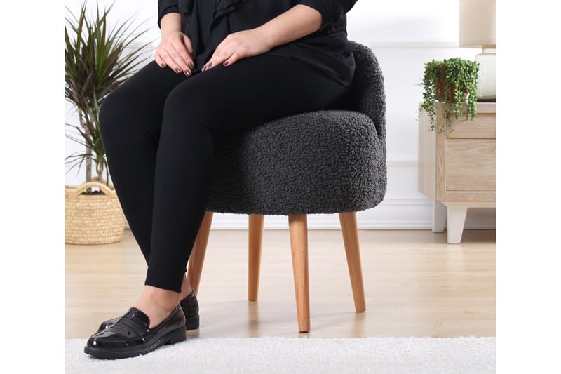 Brookings Fåtölj 48 cm - Mörkgrå - Möbler - Vardagsrum - Fåtöljer - Fåtölj utan armstöd