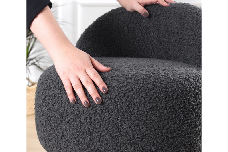 Brookings Fåtölj 48 cm - Mörkgrå - Möbler - Vardagsrum - Fåtöljer - Fåtölj utan armstöd