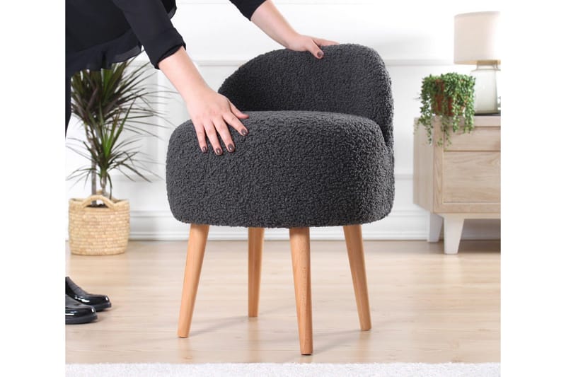 Brookings Fåtölj 48 cm - Mörkgrå - Möbler - Vardagsrum - Fåtöljer - Fåtölj utan armstöd