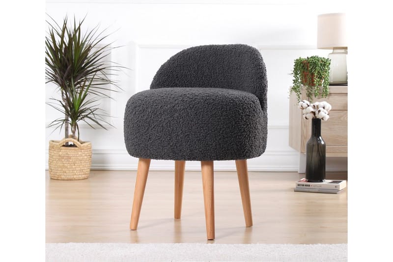 Brookings Fåtölj 48 cm - Mörkgrå - Möbler - Vardagsrum - Fåtöljer - Fåtölj utan armstöd