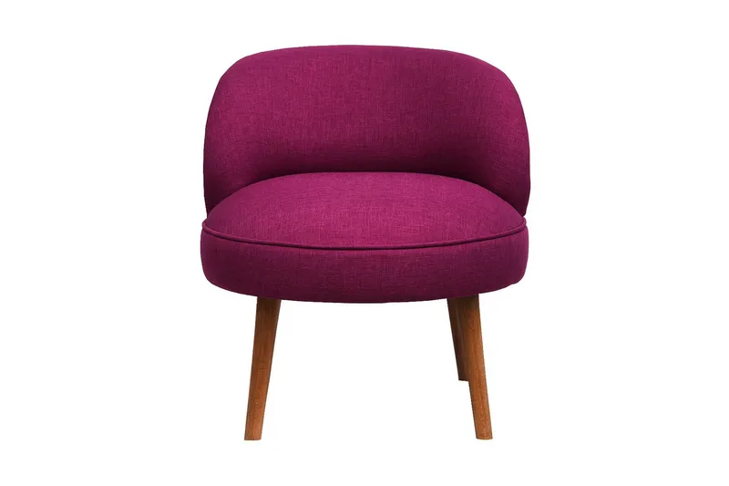 Ciraulo Fåtölj med Armstöd - Lila - Möbler - Vardagsrum - Fåtöljer - Fåtölj utan armstöd