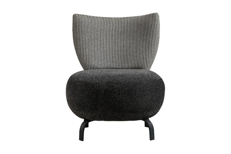 Lolya Fåtölj - Antracit/Natur - Möbler - Vardagsrum - Fåtöljer - Fåtölj utan armstöd