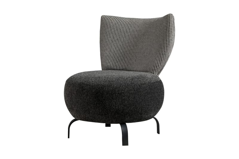 Lolya Fåtölj - Antracit/Svart - Möbler - Vardagsrum - Fåtöljer - Fåtölj utan armstöd