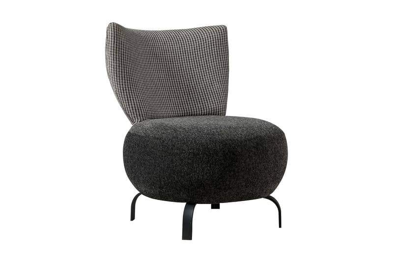 Lolya Fåtölj - Antracit/Svart - Möbler - Vardagsrum - Fåtöljer - Fåtölj utan armstöd