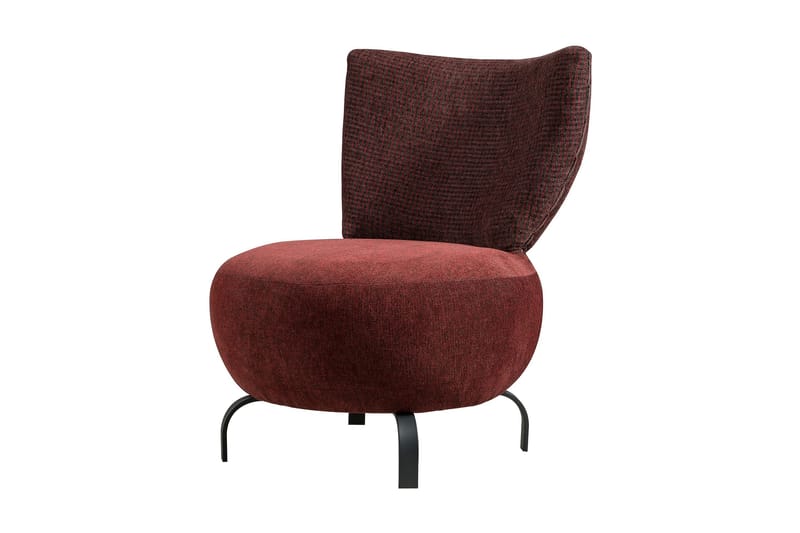 Lolya Fåtölj - Röd/Svart - Möbler - Vardagsrum - Fåtöljer - Fåtölj utan armstöd