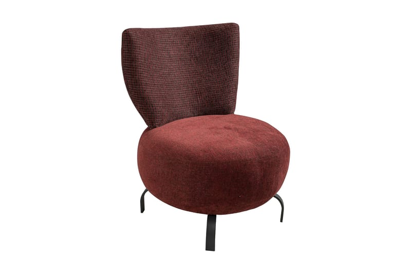 Lolya Fåtölj, Röd/Svart