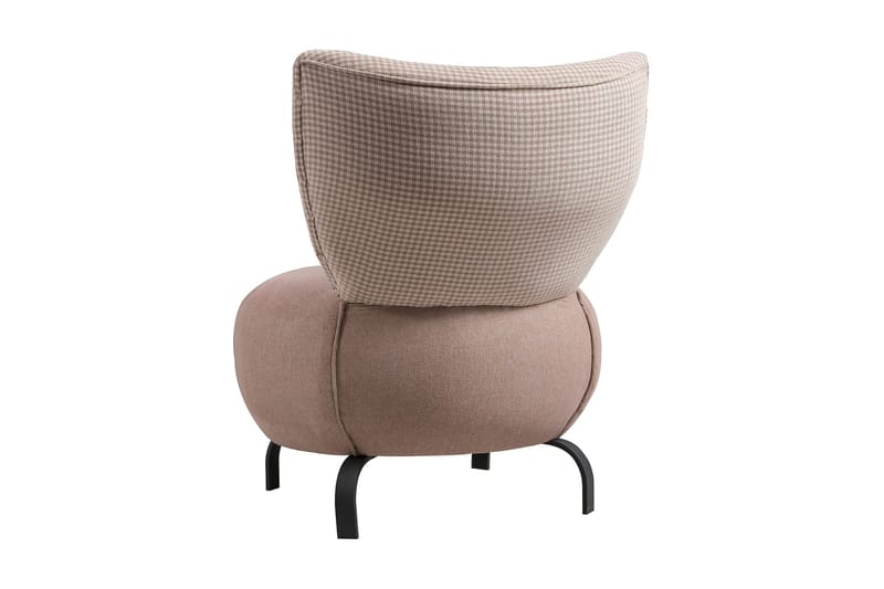 Lolya Fåtölj - Rosa/Svart - Möbler - Vardagsrum - Fåtöljer - Fåtölj utan armstöd
